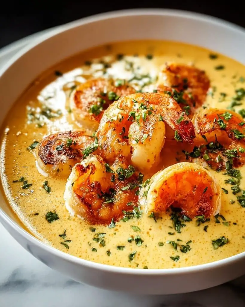 Creamy Seafood Bisque with Crab, Shrimp, and Lobster Recipe