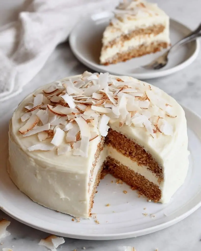 Vegan Coconut Cake | Gluten-Free, Healthy Recipe