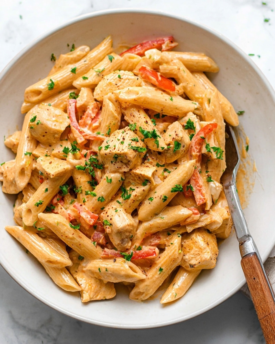 Cashew Cream Cajun Chicken Pasta – Dairy Free Recipe