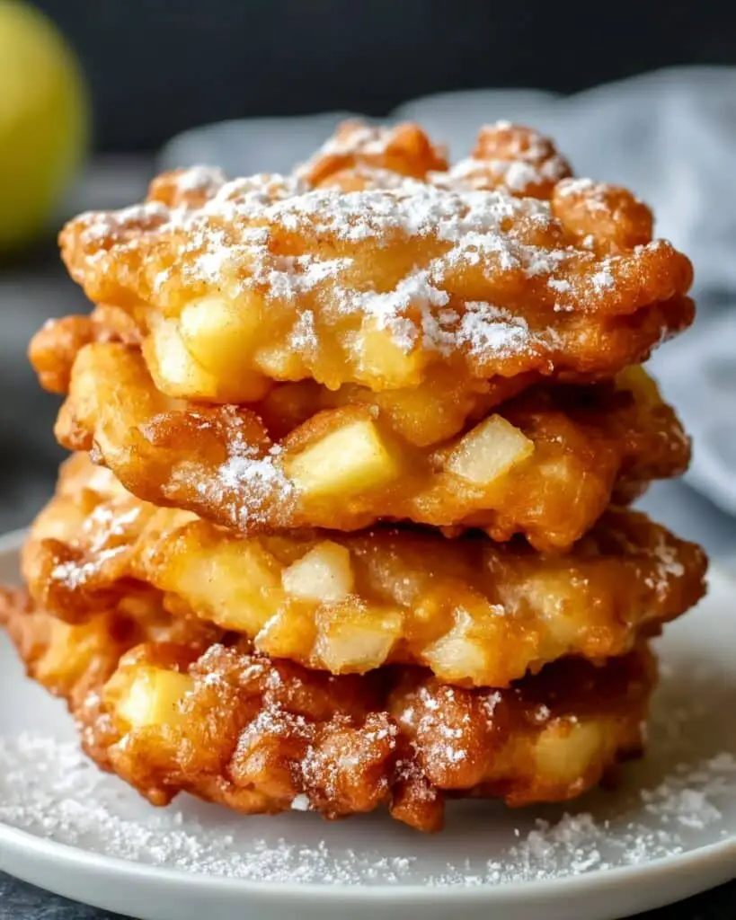 Air Fryer Apple Fritters Recipe