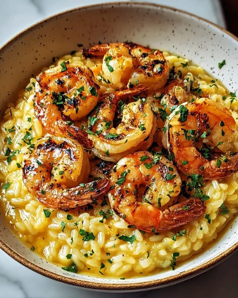 Irresistible Shrimp Orzo in Lemon Garlic Sauce Recipe