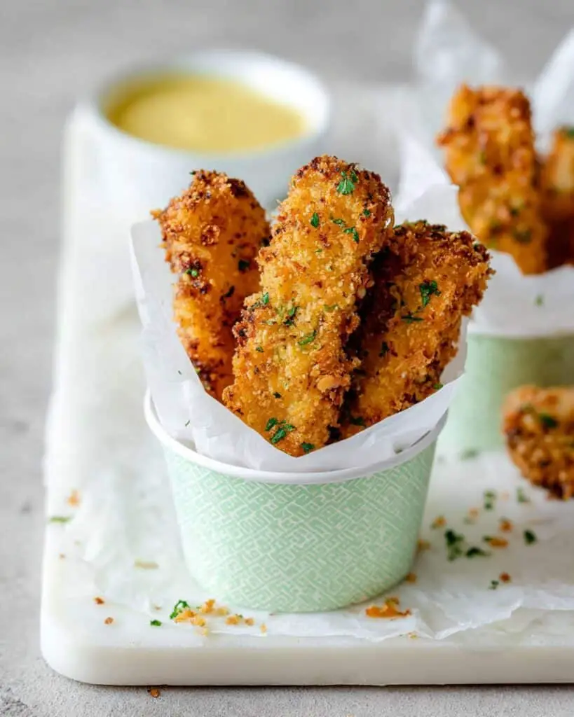 Healthy Almond Flour Chicken Tenders {Baked} Recipe