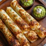 Crunchy Oven-Baked Chicken Taquitos Recipe
