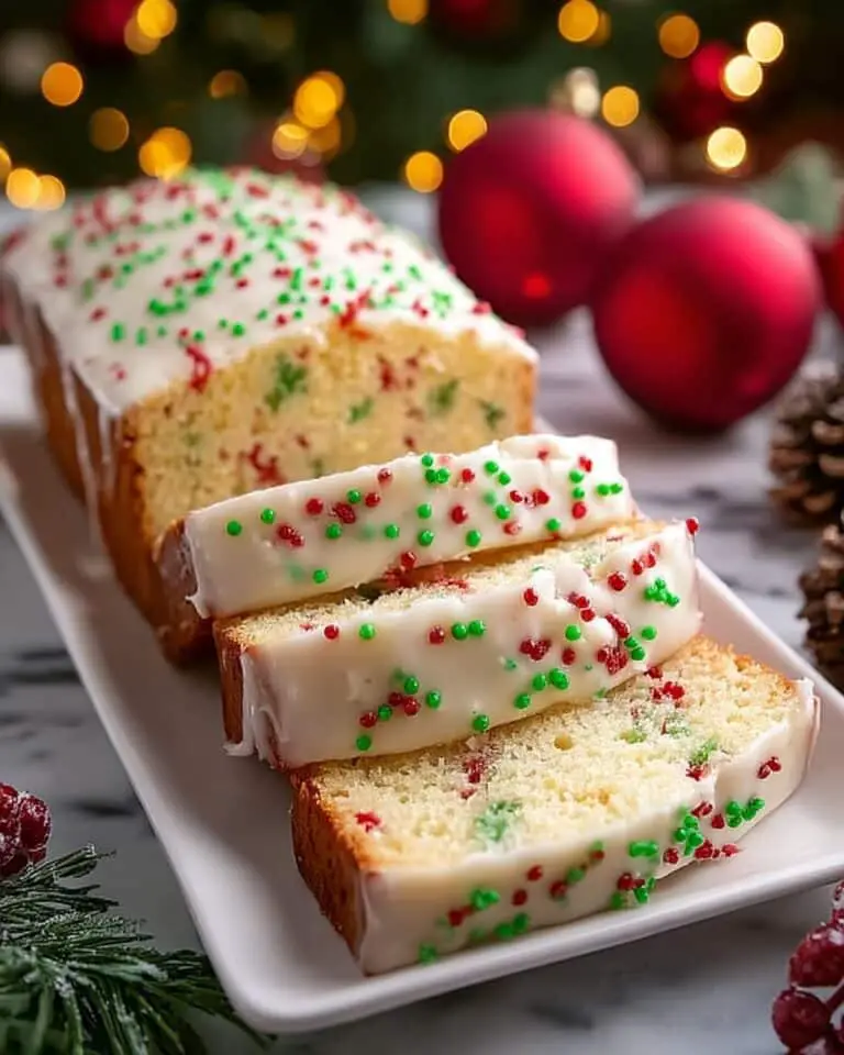 Christmas Sprinkle Buttermilk Bread Recipe