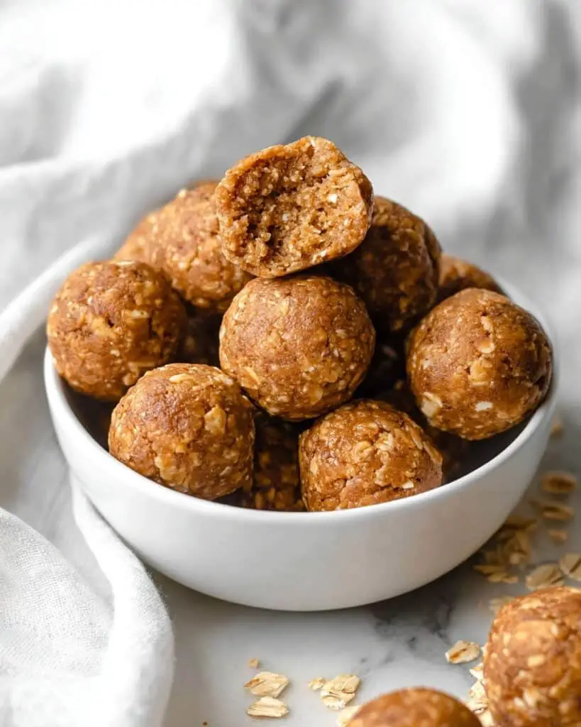 Pumpkin Protein Balls Recipe (No-Bake Energy Bites) Recipe