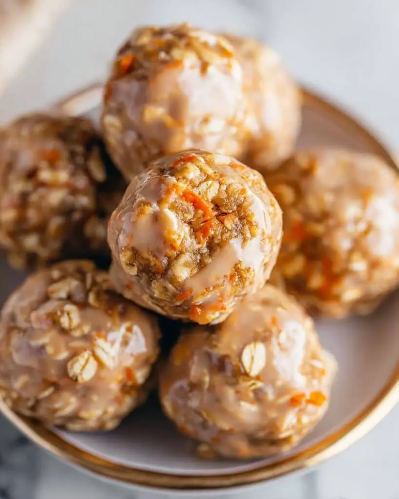 Carrot Cake Protein Balls Recipe