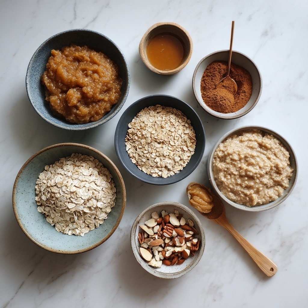 3 Ingredient Cinnamon Apple Oatmeal Bars Recipe - Recipe Image