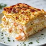 Savory Seafood Lasagna with Shrimp & Crab for Cozy Nights Recipe