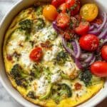 High-Protein Veggie Bake with Cottage Cheese Recipe