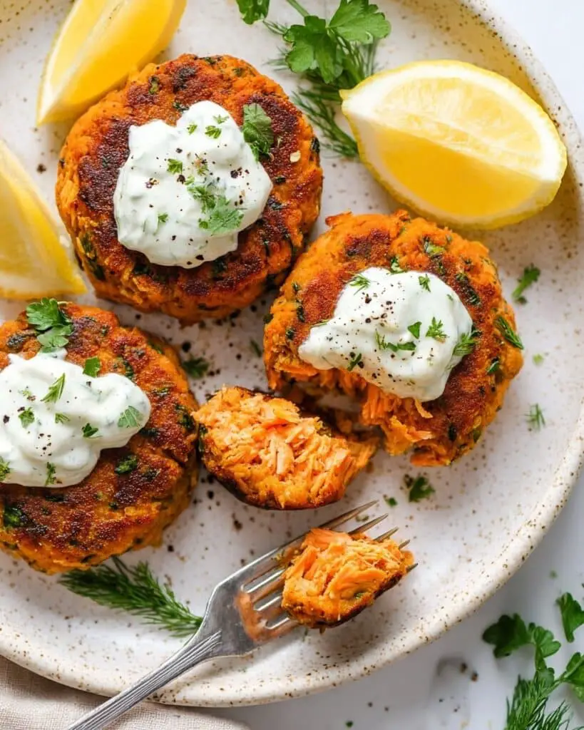 Gluten-Free Salmon Cakes (Salmon Patties) Without Breadcrumbs Recipe