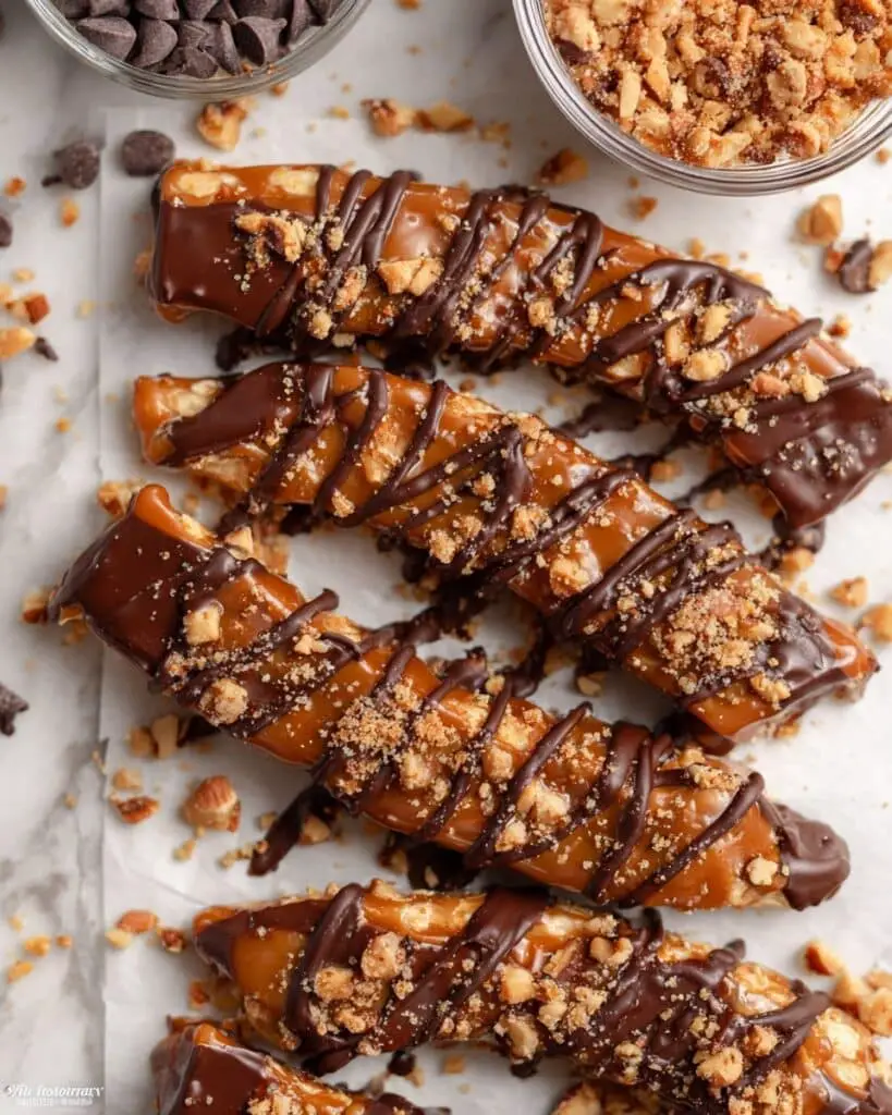 Frozen Banana Snickers Recipe