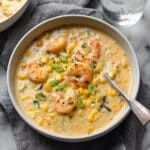 Creamy Shrimp and Corn Soup with a Spicy Twist Recipe