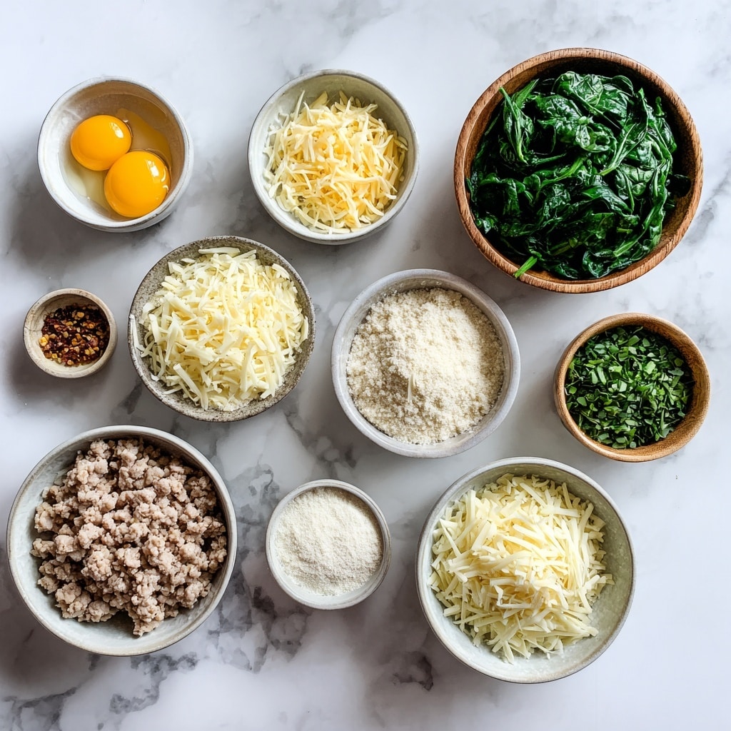 The image shows three small sandwiches placed on a white marbled surface. Each sandwich has three visible layers: the shiny, golden-brown top bun with sesame seeds; a thick, cooked patty mixed with green spinach leaves and melted white cheese on top; and the soft, lightly toasted bottom bun. The sandwich in the front is in sharp focus, showing the juicy texture of the patty and the gooey cheese oozing slightly over the edges. The other two sandwiches are positioned behind on a wooden board, slightly blurred to highlight the front sandwich. photo taken with an iphone --ar 4:5 --v 7