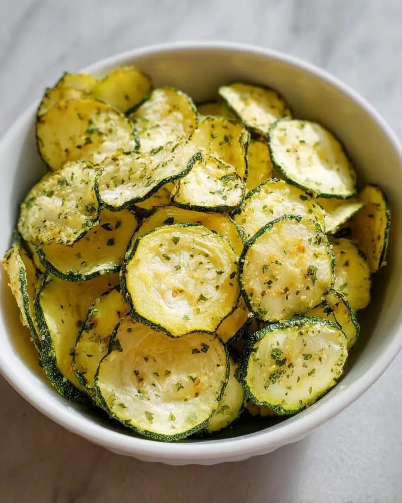 Crunchy Ranch Cucumber Chips Recipe