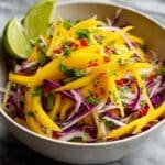 Quick And Easy Mango Slaw: A Fresh Weeknight Favorite Recipe
