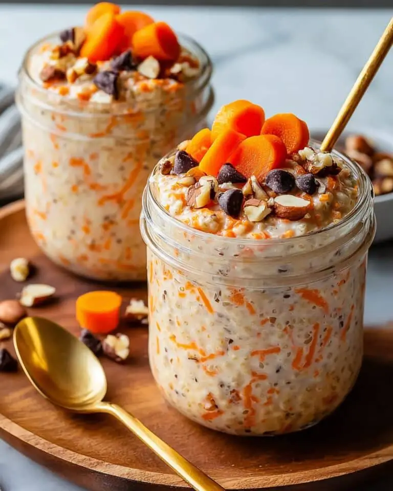Irresistible Carrot Cake Overnight Oats Recipe