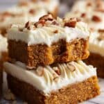 Carrot Cake Bars with Cream Cheese Frosting Recipe