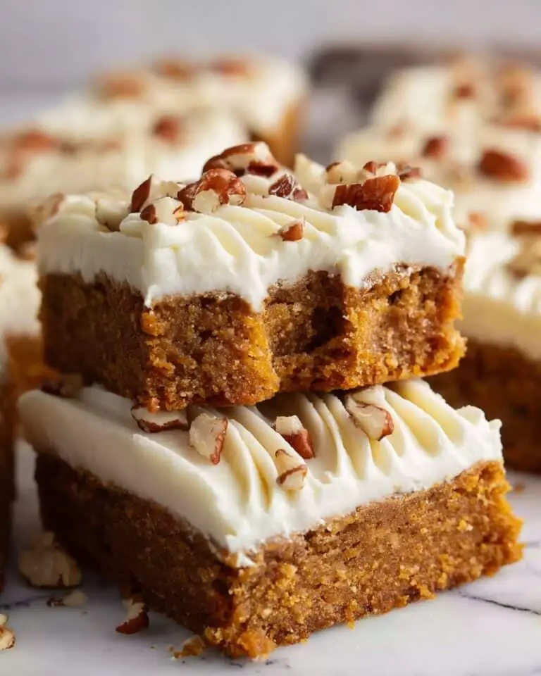 Carrot Cake Bars with Cream Cheese Frosting Recipe