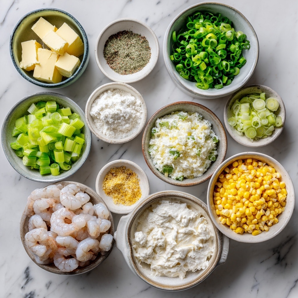 Creamy Shrimp and Corn Soup with a Spicy Twist Recipe - Recipe Image