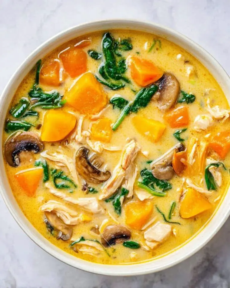 Creamy Sweet Potato Chicken Soup Recipe