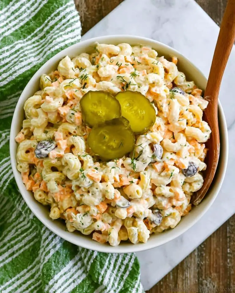 Dill Pickle Pasta Salad Recipe