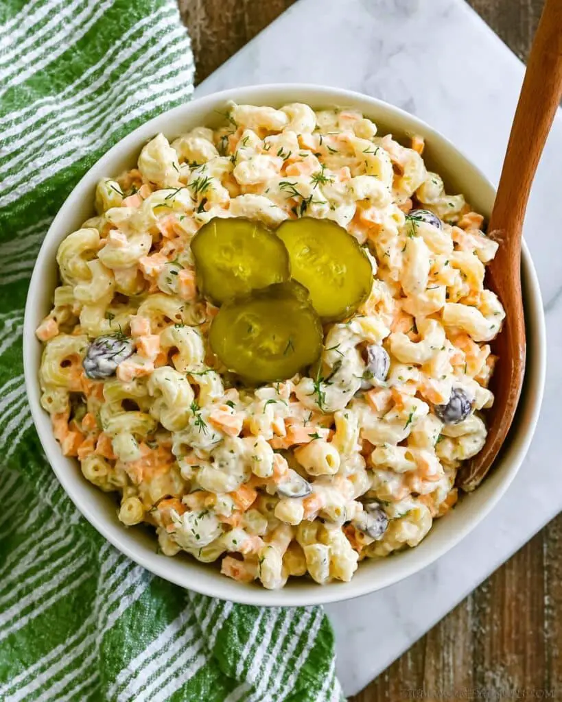 Dill Pickle Pasta Salad Recipe