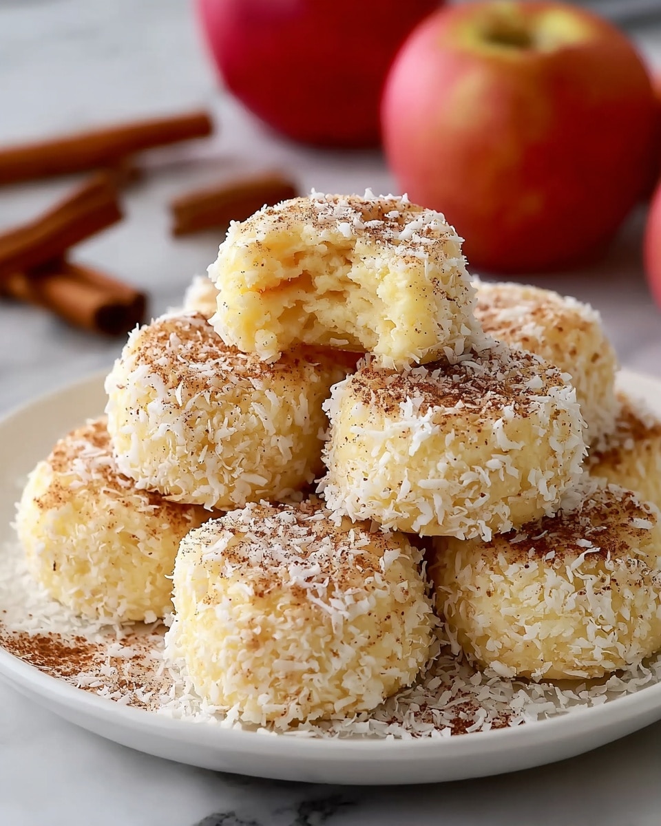 Cinnamon Apple Cottage Cheese Bites Recipe - Recipe Image