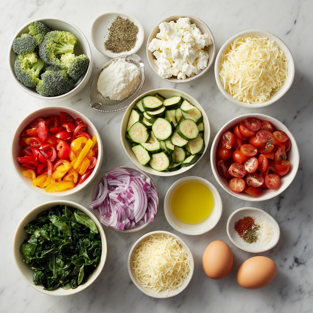 High-Protein Veggie Bake with Cottage Cheese Recipe - Recipe Image