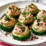 Keto Cucumber Bites with Tuna Recipe