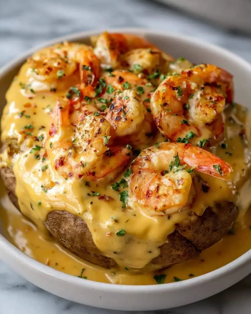 Seafood Stuffed Potatoes Recipe