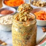 Carrot Cake Overnight Oats Recipe