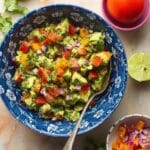 Fresh Avocado Salad with Lime and Cilantro Recipe