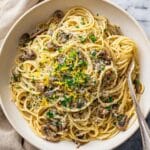 Lemon Sardine Pasta with Crispy Pangrattato Recipe