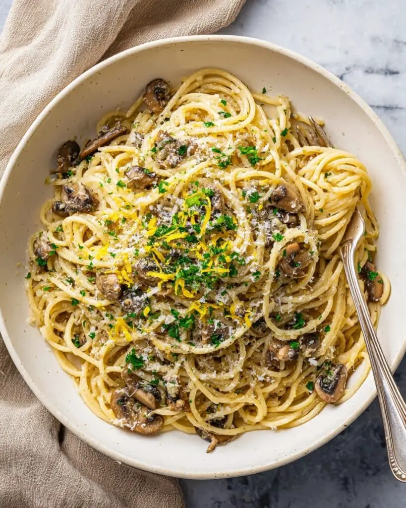 Lemon Sardine Pasta with Crispy Pangrattato Recipe