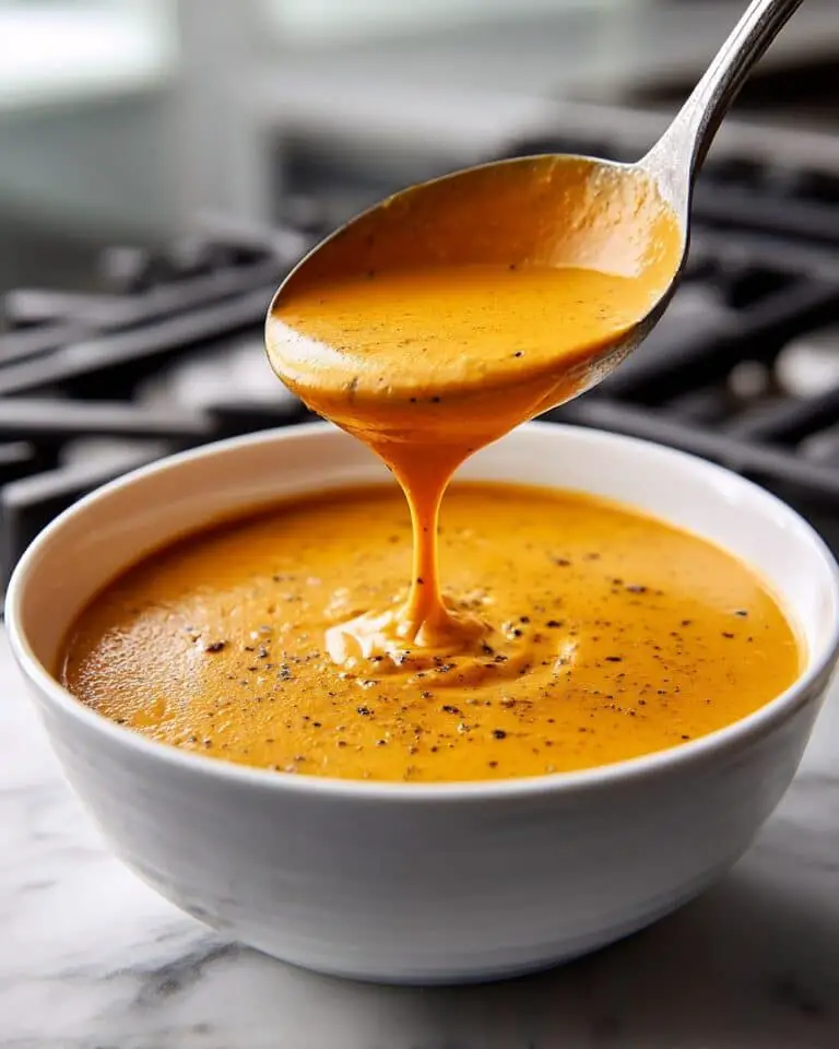 Roasted Red Pepper and Gouda Soup Recipe