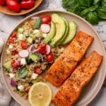 Quinoa Salad with Salmon Recipe