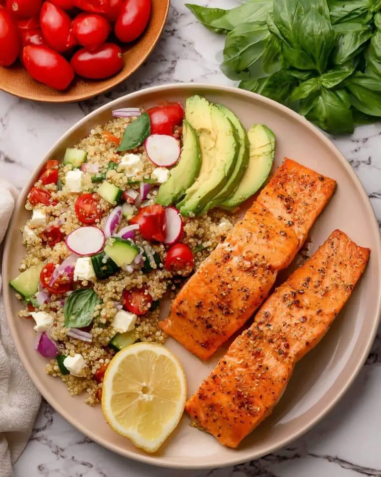 Quinoa Salad with Salmon Recipe