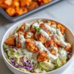 Amazing Sheet Pan Buffalo Chicken and Sweet Potato Bowls Recipe