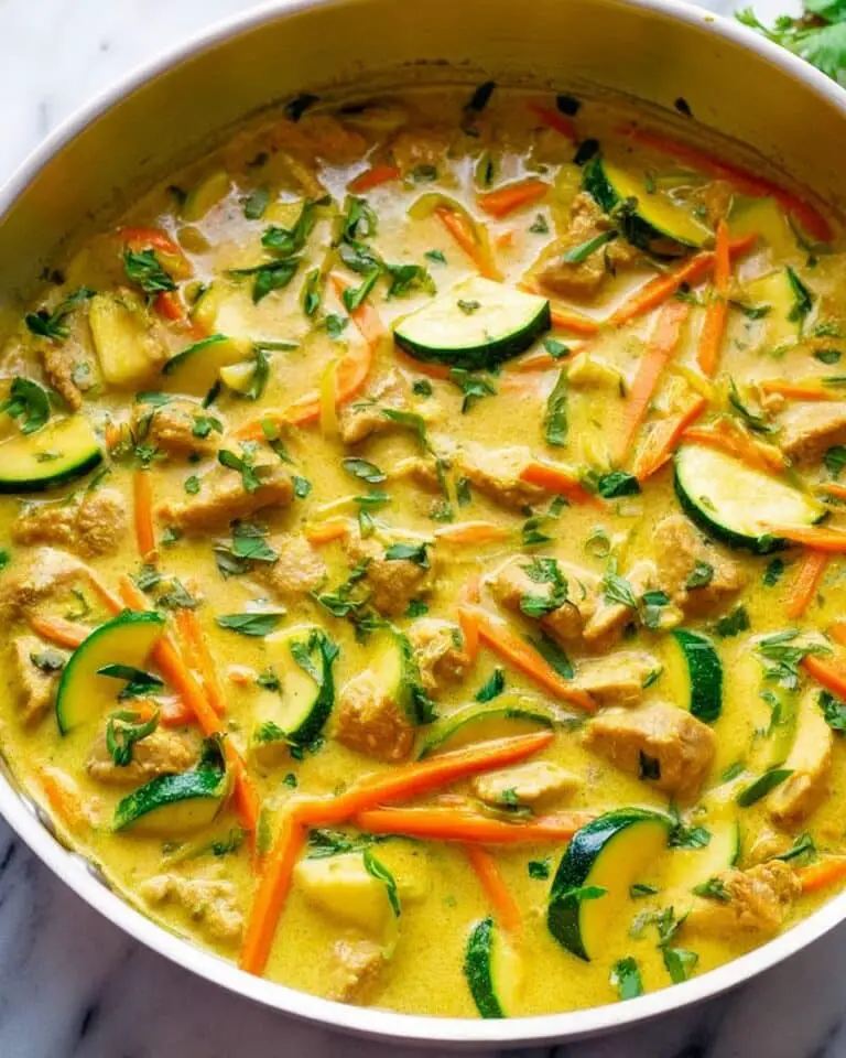 Green Thai Chicken Coconut Curry Recipe