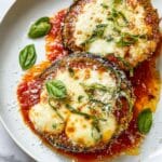 Healthy Air Fryer Eggplant Parmesan Recipe