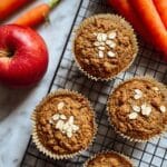 Carrot Apple Vegan Muffins Recipe