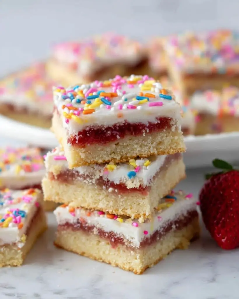Keto Pop Tart Bars Recipe