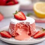 Strawberry Lava Cakes Recipe