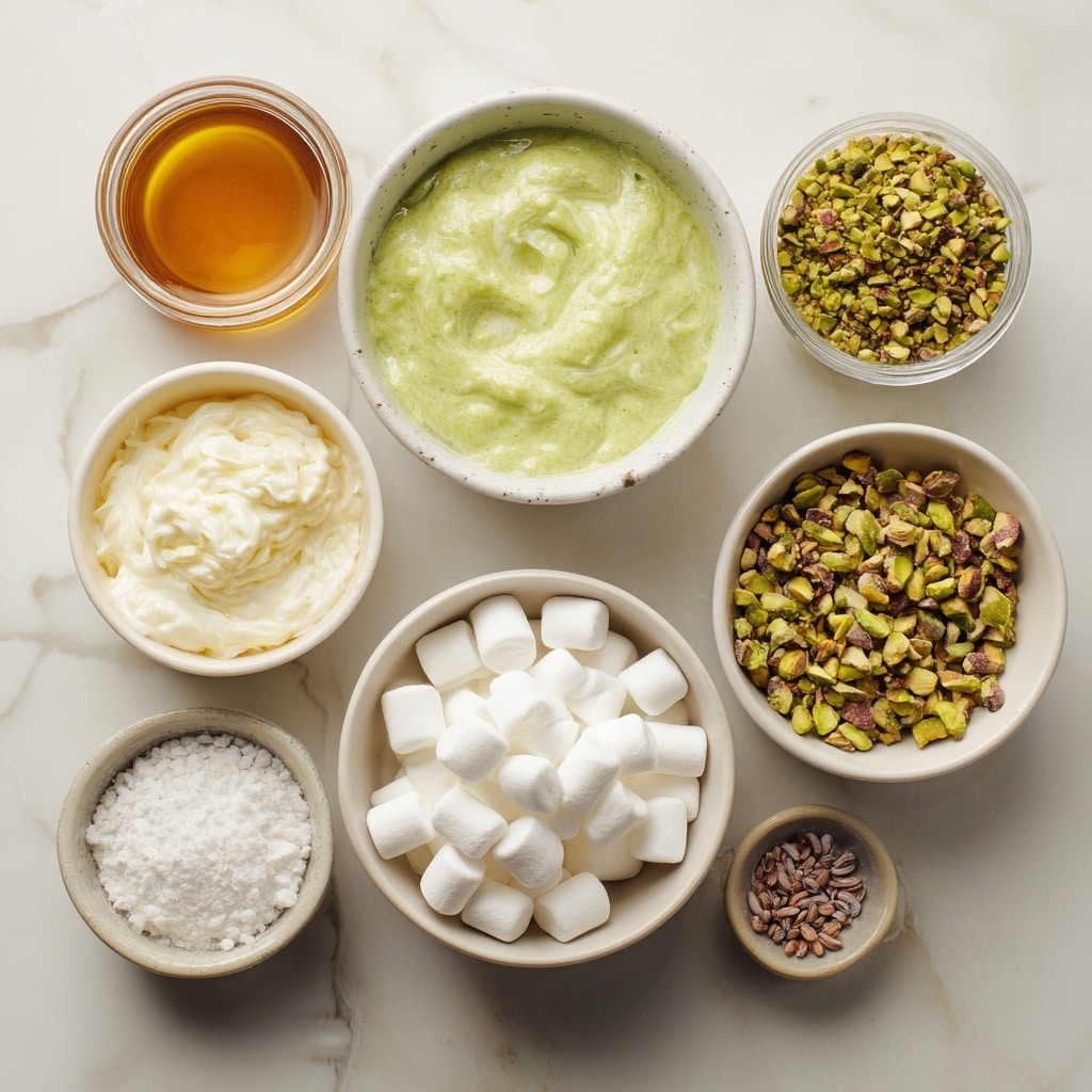 Creamy Pistachio Fluff: A No-Bake Delight Recipe - Recipe Image