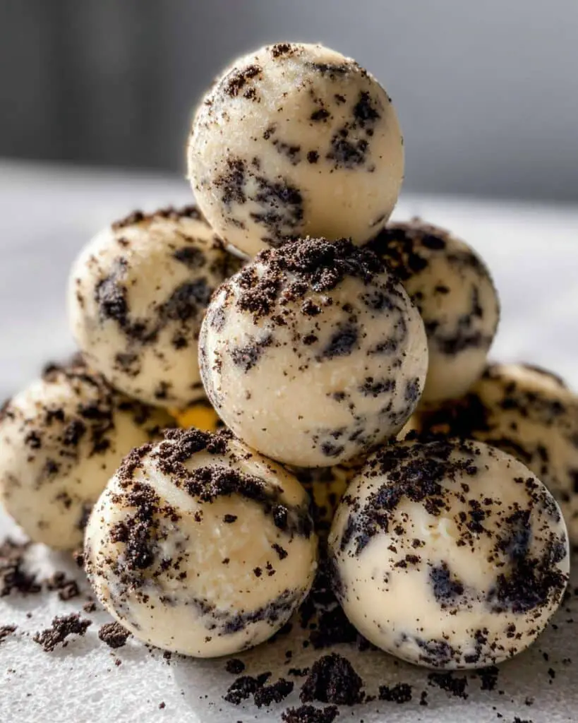 Cream Cheese Oreo Protein Balls Recipe