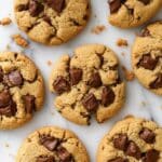 No Flour Peanut Butter Chocolate Chip Cookies Recipe