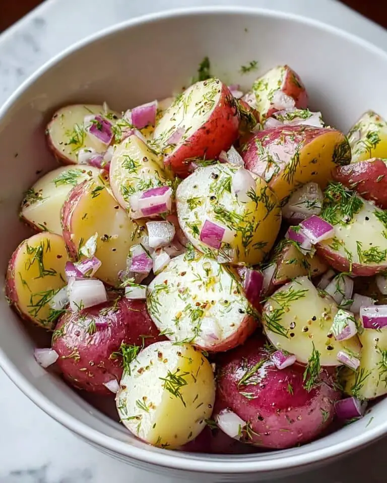 The Best Salt and Vinegar Potato Salad (No Mayo, All Flavor!) Recipe