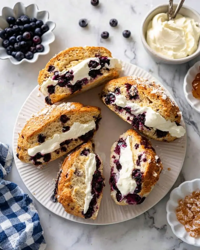 Healthy 3-Ingredient Air Fryer Blueberry Bagels Recipe