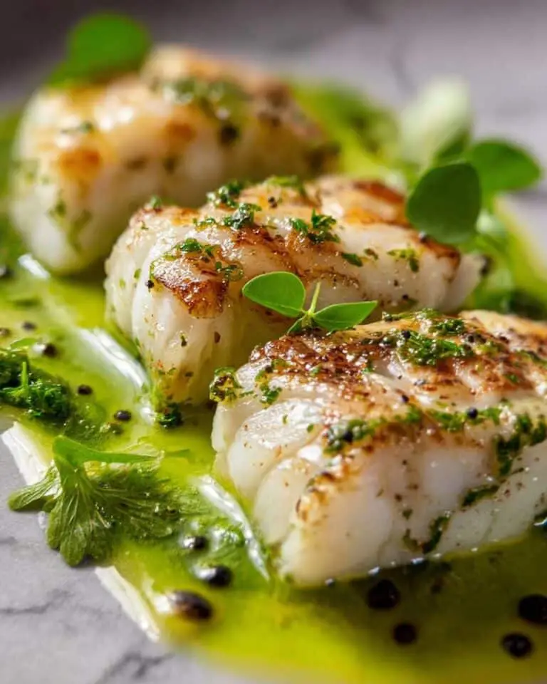 Monkfish with Herb Brown Butter Recipe