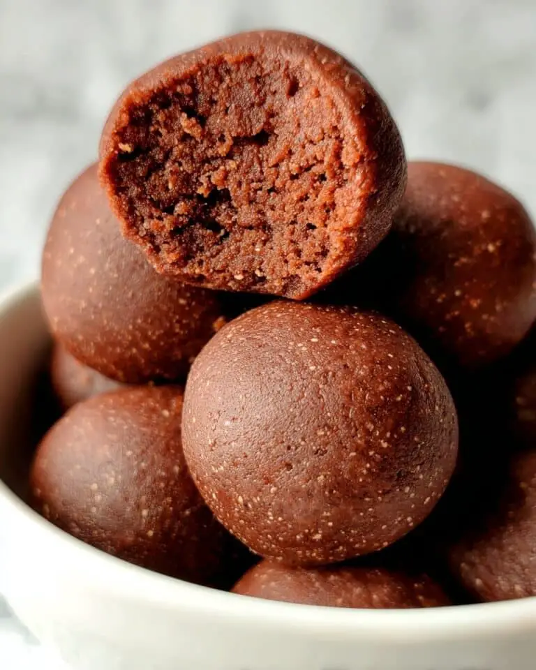 Healthy Chickpea Brownie Bites (Flourless and Sugar-Free) Recipe